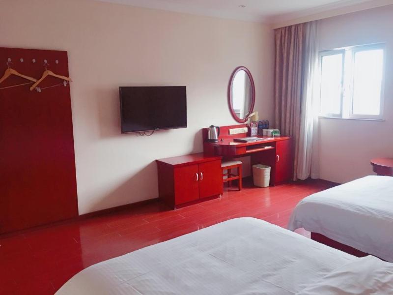 Greentree Inn Shanghai Pudong Airport Wild Animal Park Express Hotel Nanhui المظهر الخارجي الصورة