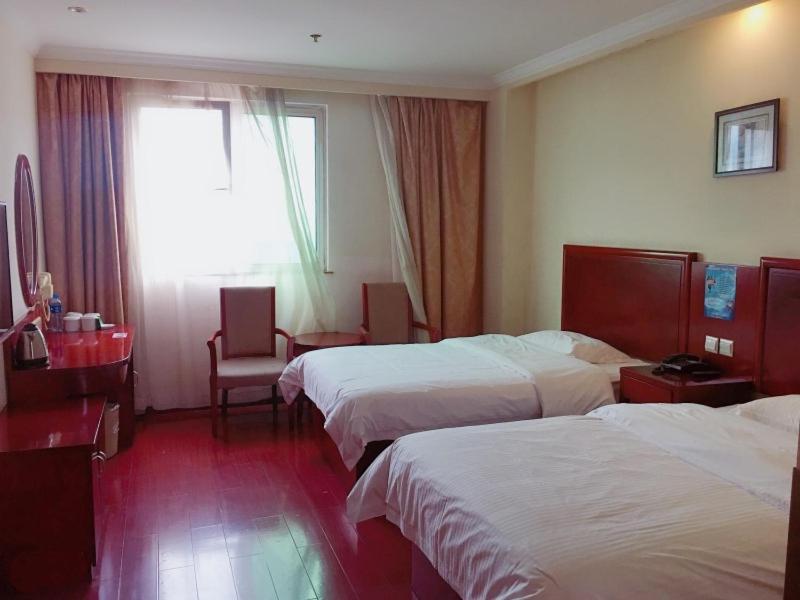 Greentree Inn Shanghai Pudong Airport Wild Animal Park Express Hotel Nanhui المظهر الخارجي الصورة